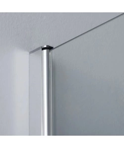 BOX DOCCIA WALK-IN CROMO 6MM, 90X190 CM